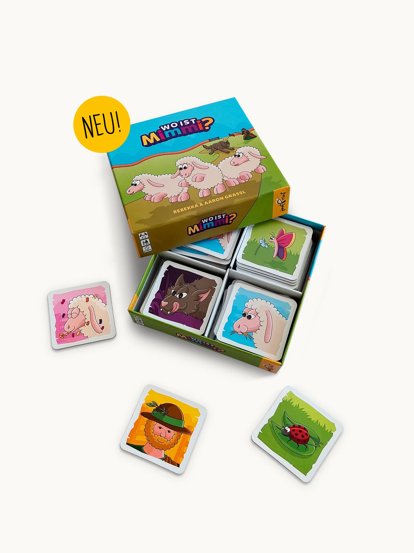 Spiel „Wo ist Mimmi?“ (Innenseite)