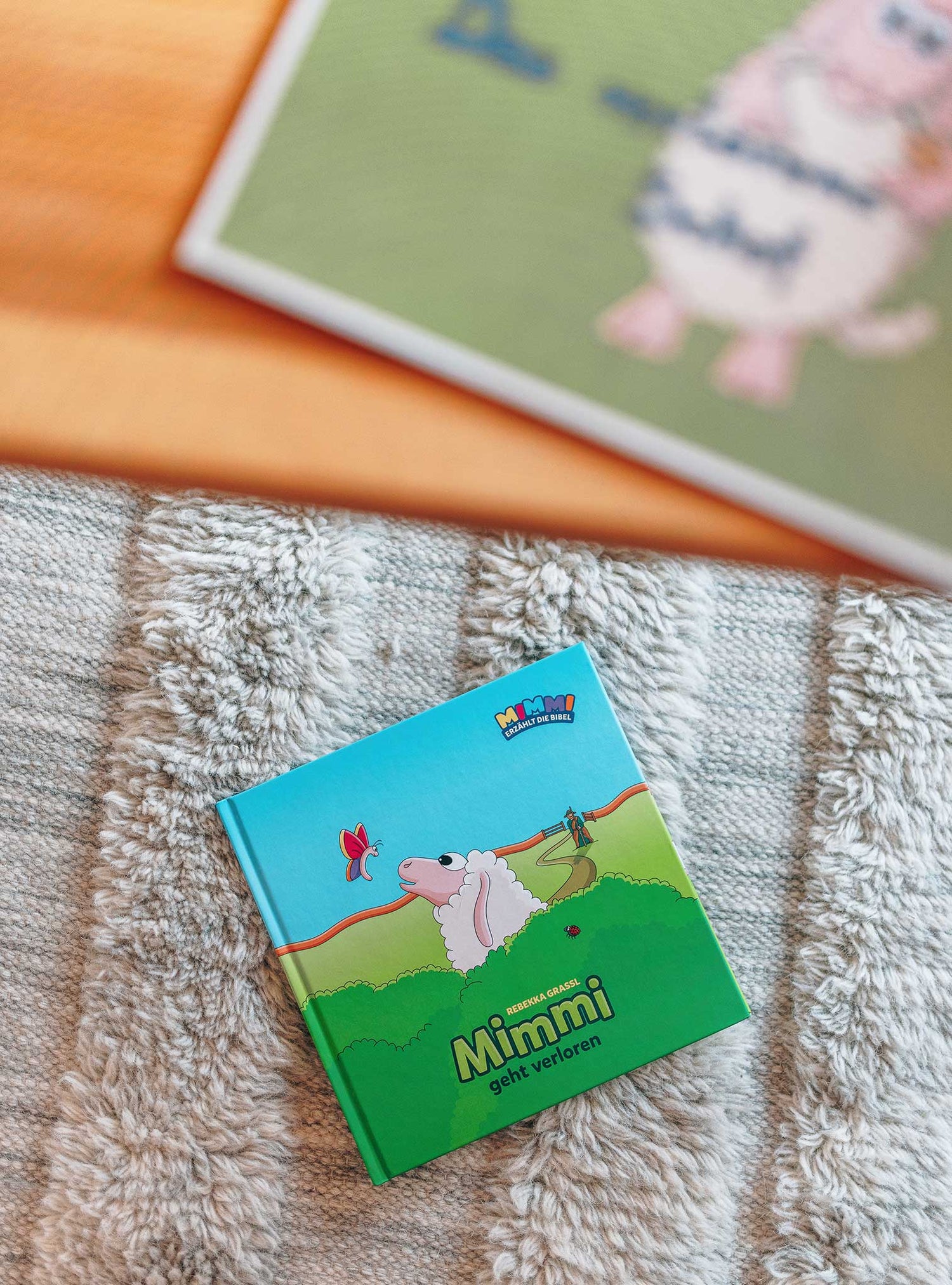 Original Spiralbindung und neues Buch "Mimmi geht verloren"