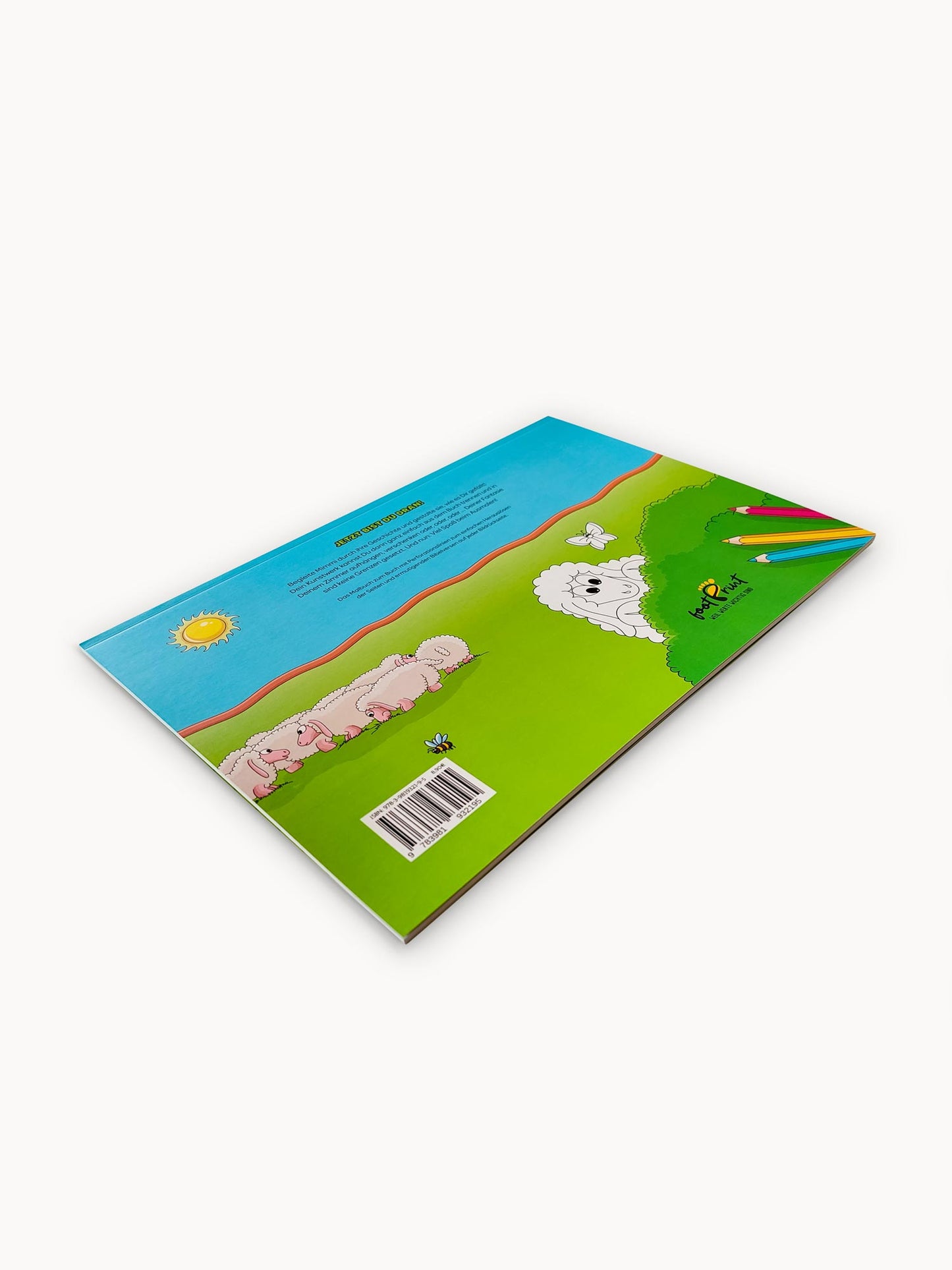 Malbuch - footPrint