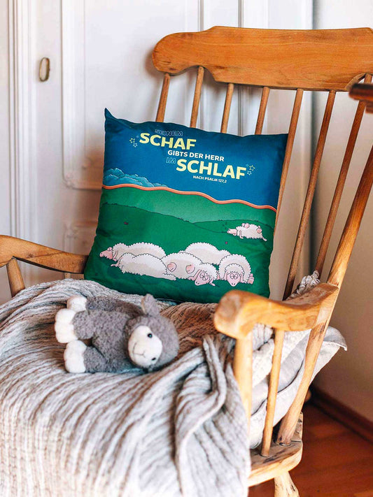 Kissen „Ein Schaf im Schlaf“