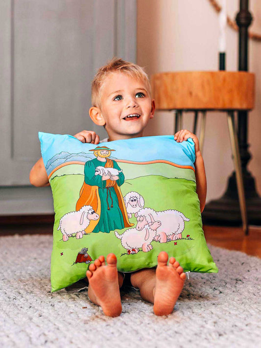 Kissen „Der gute Hirte“
