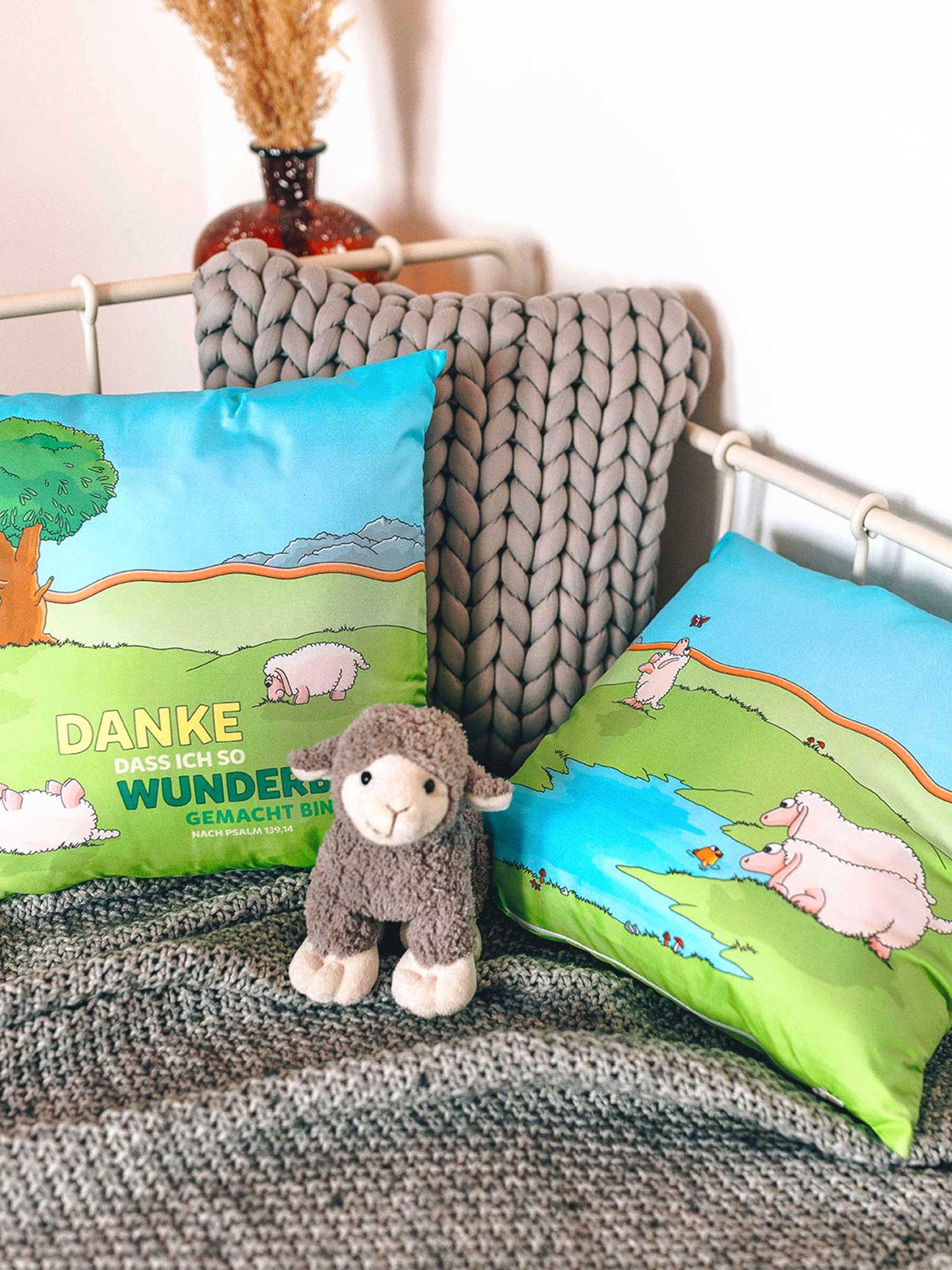 Kissen „Wunderbar gemacht“